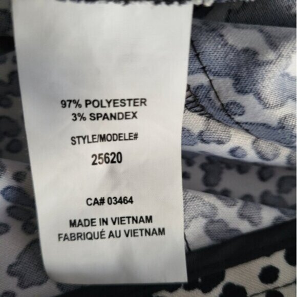 Rickis Black White Midi Skirt Size 16 - Picture 4 of 6